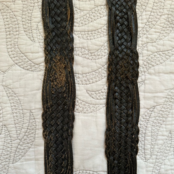 5 Woven Genuine Leather Belts (GAP Japan) - Picture 10 of 14